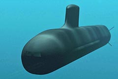 Naval Group submarine rendition